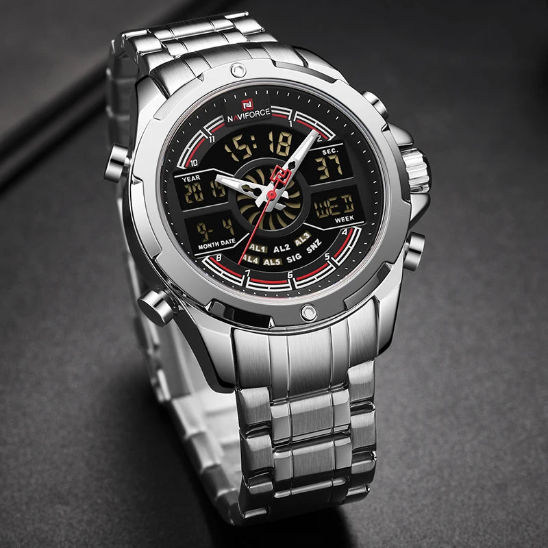 Watch Men Top Brand Luxury Stainless  NAVIFORCE