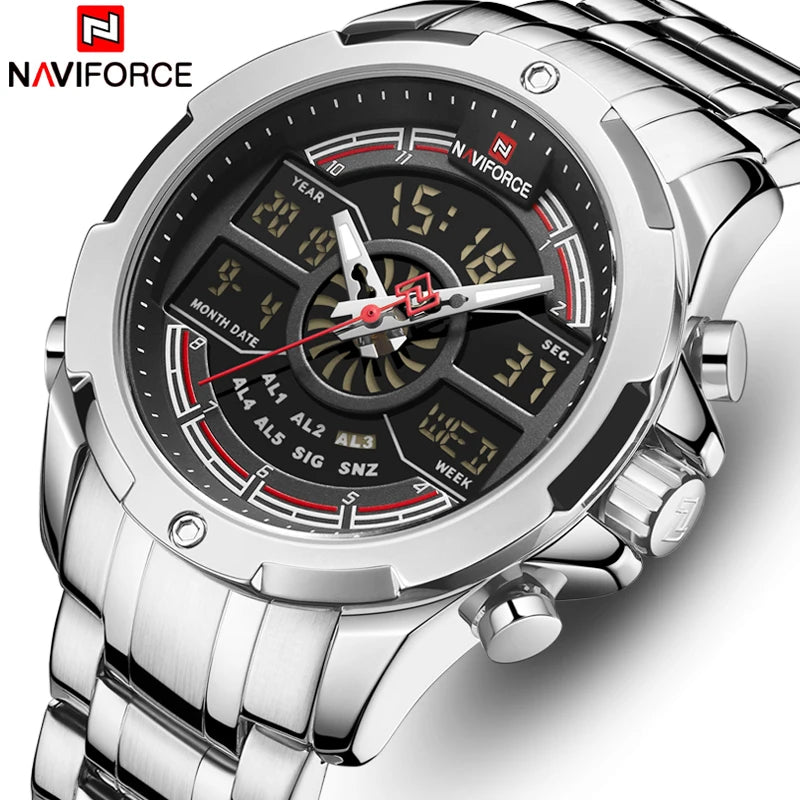 Watch Men Top Brand Luxury Stainless  NAVIFORCE