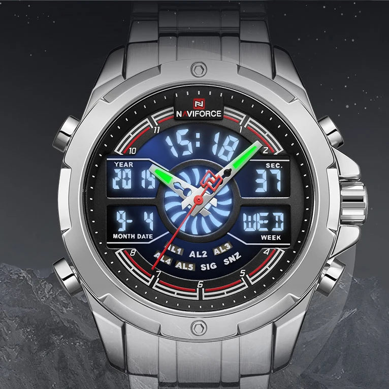 Watch Men Top Brand Luxury Stainless  NAVIFORCE