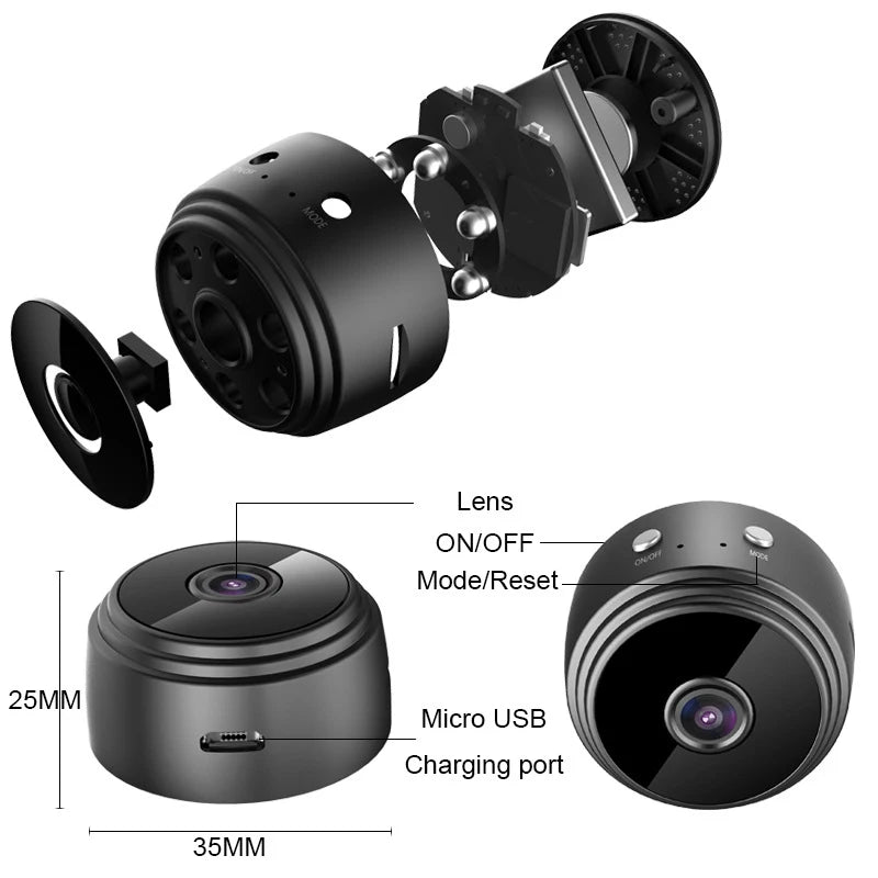 A9 Mini Camera Wifi Camera 1080P HD