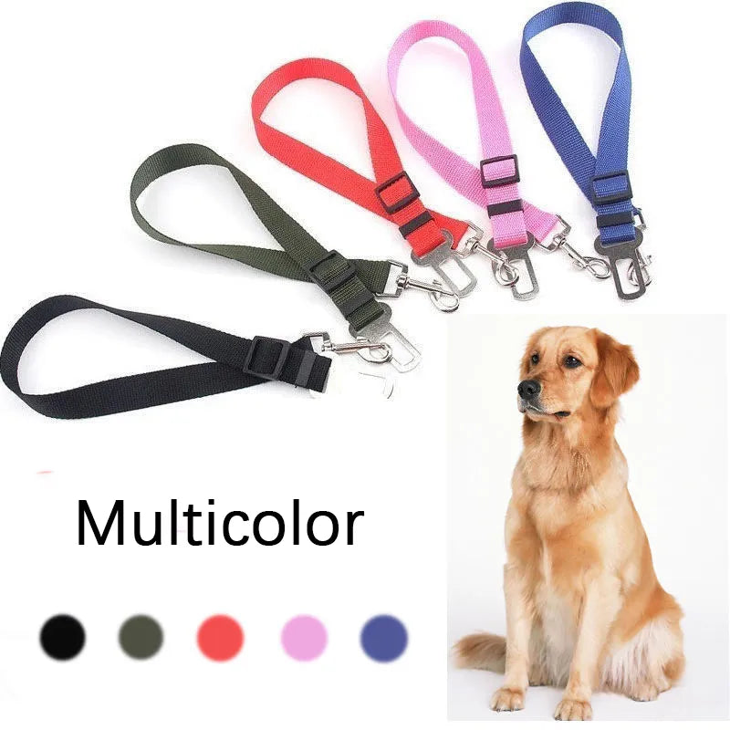 Pet Dog Car Seat Belt Adjustable