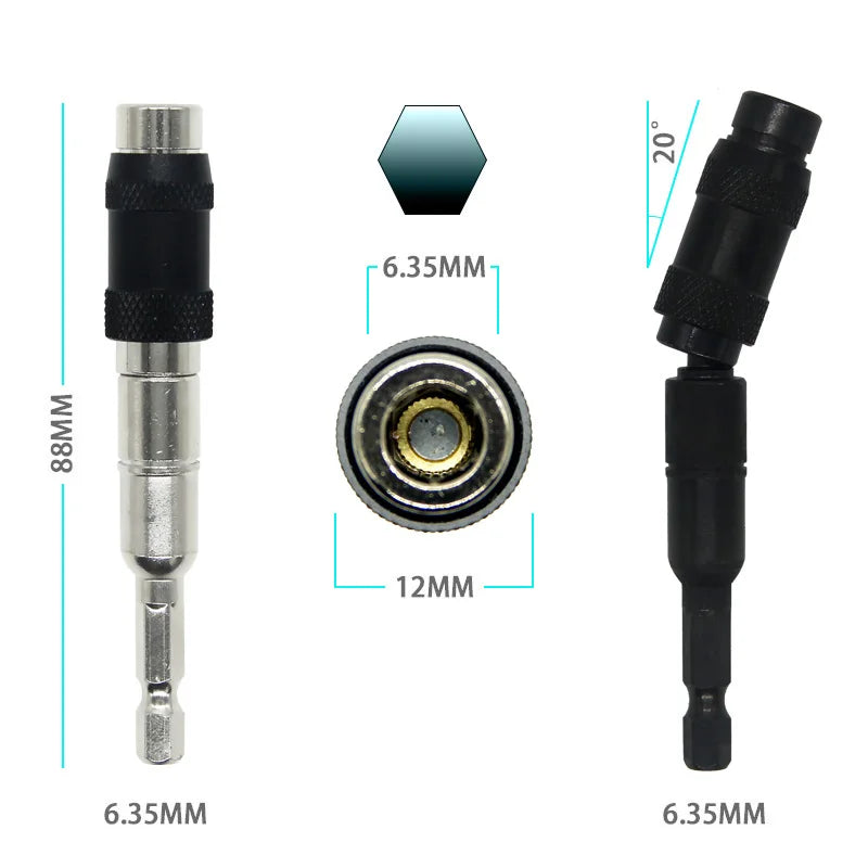 Hex Shank Electric Drill Bit Magnetic Screwdriver