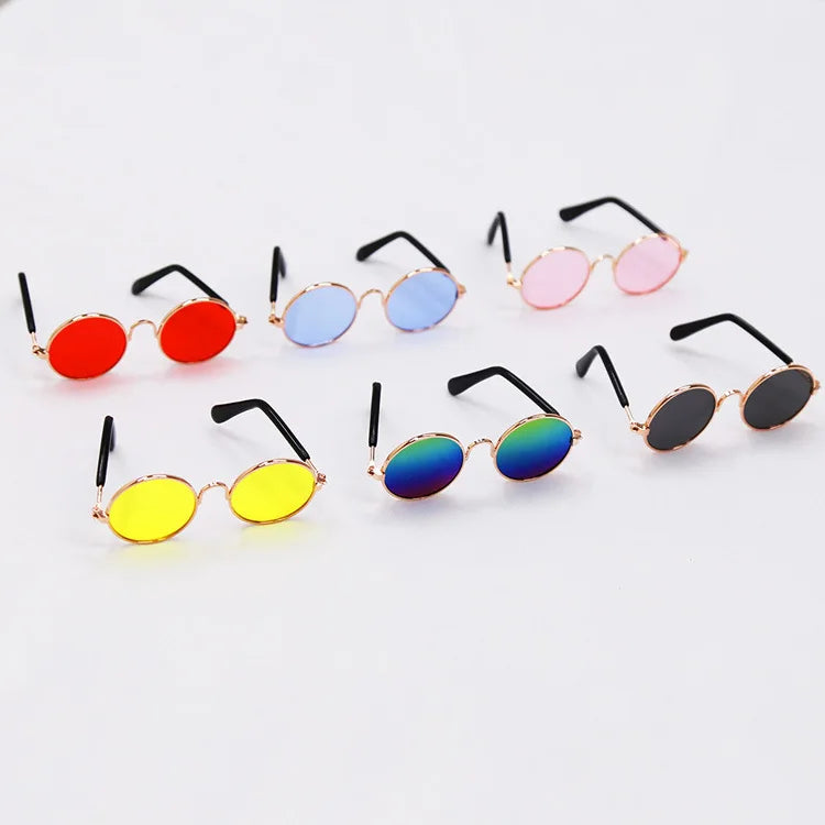 Handsome Pet Cat Glasses Eye-wear Retro