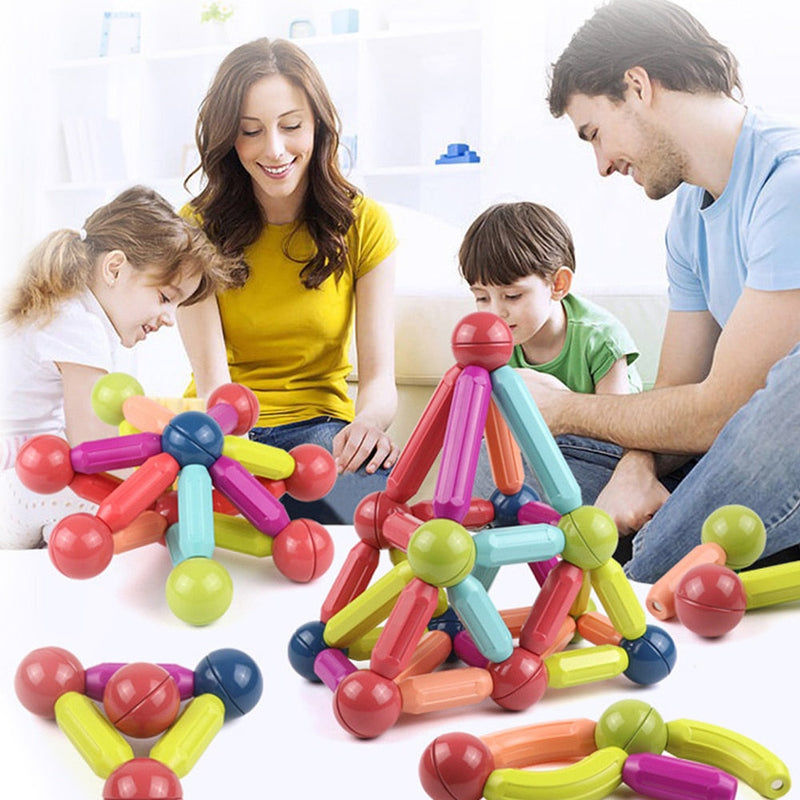 Magnetic Building Blocks - Kids