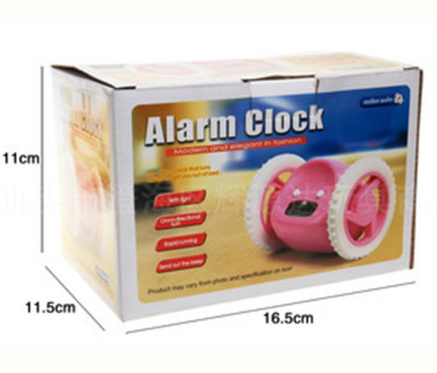 ALARM CLOCK A running alarm clock